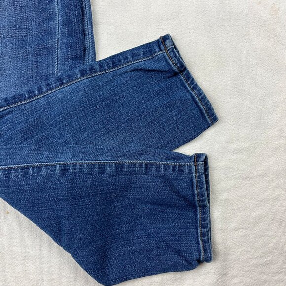 Madewell 9" Mid-Rise Skinny Patty Wash Blue Jeans Size 27 Stretch Denim M3003 - Picture 11 of 16